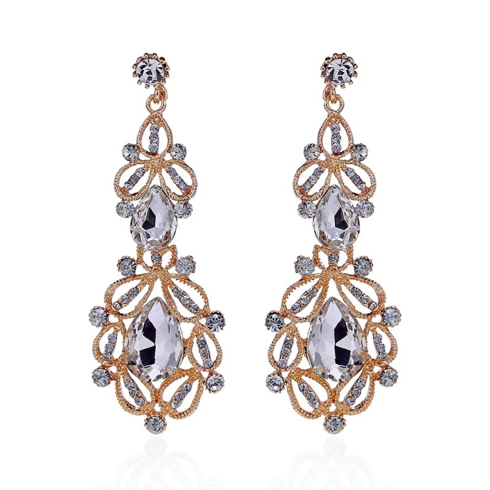 Crystal Drop Earrings